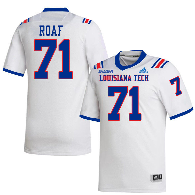 Willie Roaf Louisiana Tech Jersey,LA Tech Bulldogs Football Jerseys,Uniforms,Gears-White